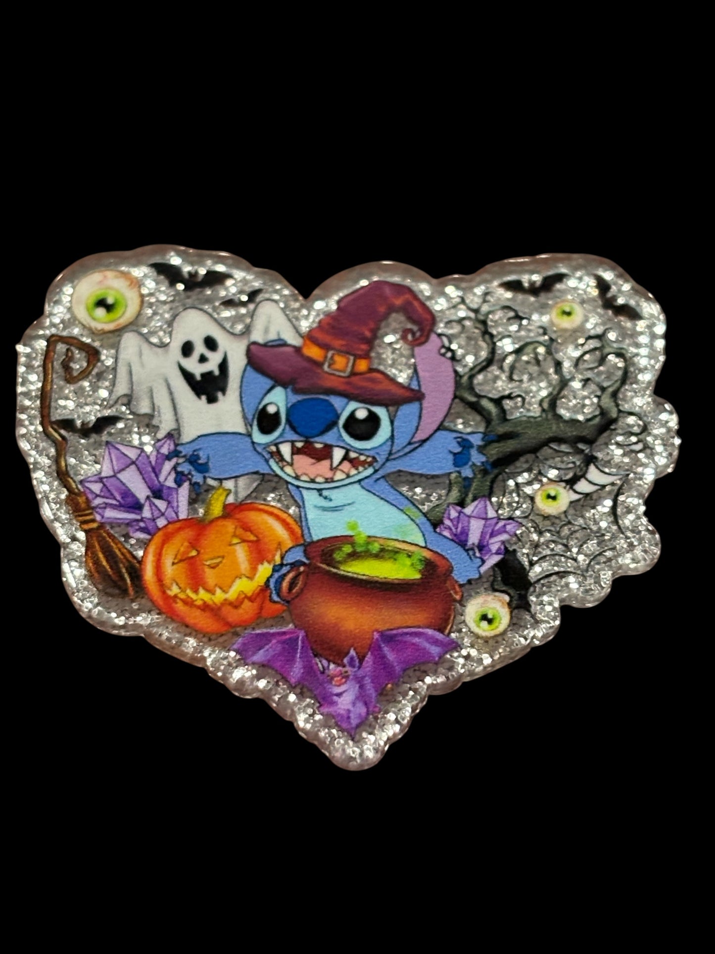 Stitch Halloween Heart