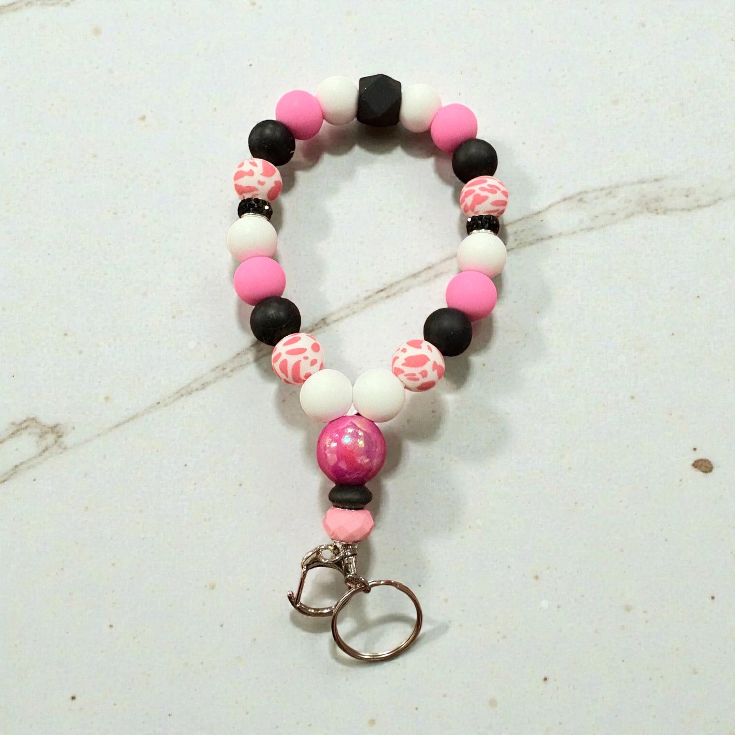 Pink Cow Print