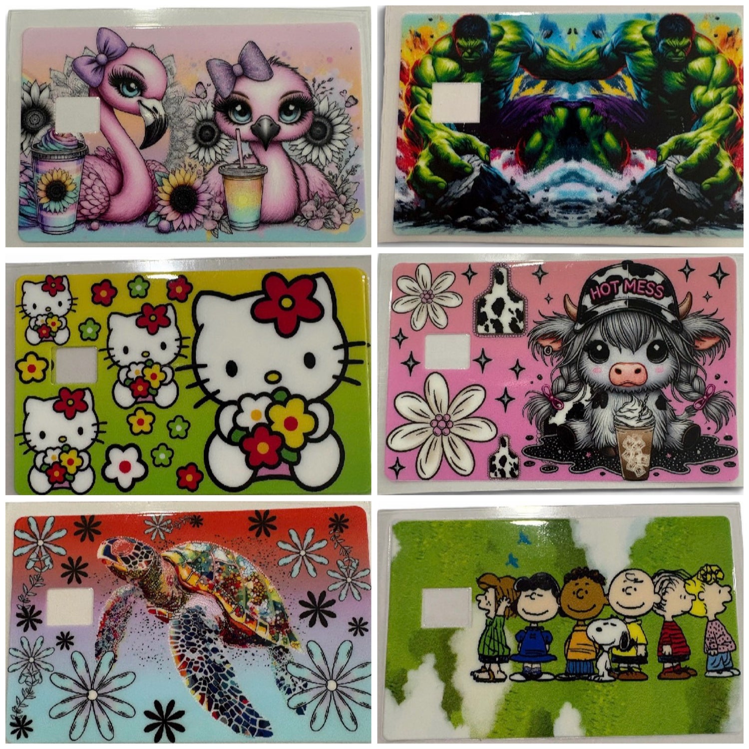 CREDIT CARD UV DTF COVERS
