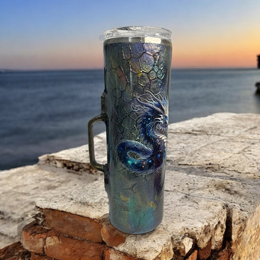 Color shift Dragon scale W/Handle