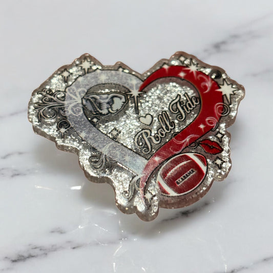 Bama Roll Tide Heart