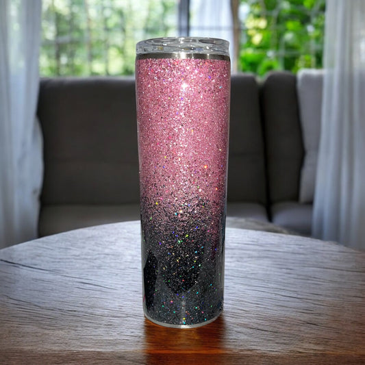 Pink & Black Ombre