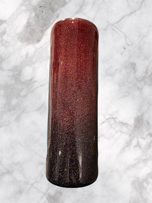 RED & BLACK OMBRE
